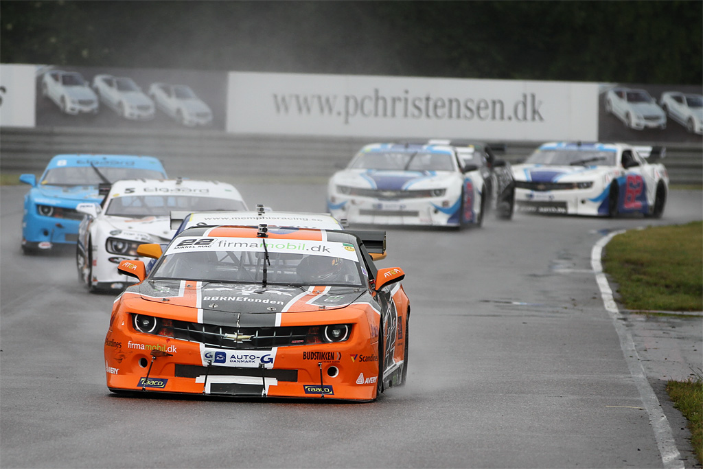 Mikkel Mac førte begge Auto-G DTC på Padborg Park, men fik kun sejren i den ene
(Foto: speedfoto.dk)